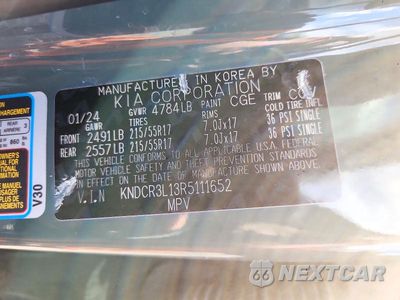Zdjęcie 12 z 12 samochodu: 2024 KIA NIRO WIND VIN:KNDCR3L13R5111652 - miniatura