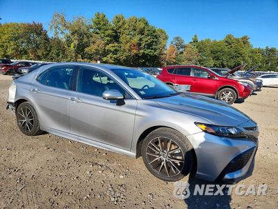 Czwarte zdjęcie samochodu z boku: 2021 TOYOTA CAMRY SE VIN:4T1G11AK3MU520009 - miniatura