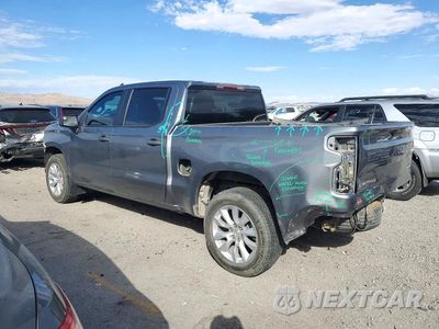 Drugie zdjęcie samochodu z przodu: 2022 CHEVROLET SILVERADO LTD C1500 CUSTOM VIN:1GCPWBEKXNZ185941 - miniatura