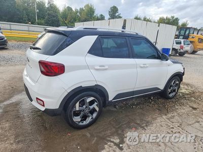 Trzecie zdjęcie samochodu z tyłu: 2024 HYUNDAI VENUE LIMITED VIN:KMHRC8A33RU328374 - miniatura