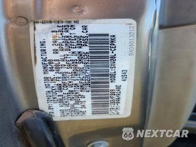 Zdjęcie 12 z 12 samochodu: 2000 TOYOTA CAMRY LE VIN:4T1BG22K7YU691526 - miniatura