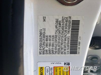 Zdjęcie 12 z 12 samochodu: 2022 ACURA TLX TECH A VIN:19UUB5F59NA003672 - miniatura