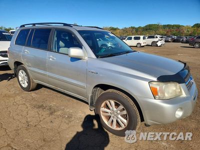 Czwarte zdjęcie samochodu z boku: 2006 TOYOTA HIGHLANDER HYBRID VIN:JTEDW21A960009108 - miniatura