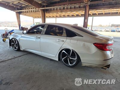 Drugie zdjęcie samochodu z przodu: 2018 HONDA ACCORD SPORT VIN:1HGCV2E39JA049224 - miniatura