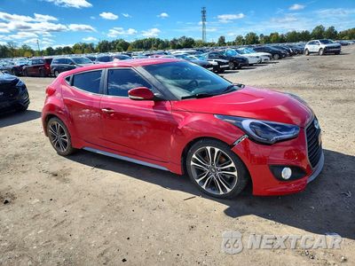 Czwarte zdjęcie samochodu z boku: 2016 HYUNDAI VELOSTER TURBO VIN:KMHTC6AE3GU285020 - miniatura