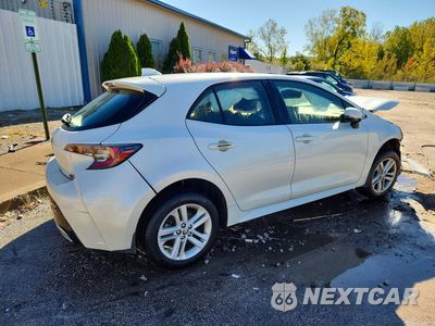 Trzecie zdjęcie samochodu z tyłu: 2019 TOYOTA COROLLA HATCHBACK SE VIN:JTNK4RBE5K3013401 - miniatura