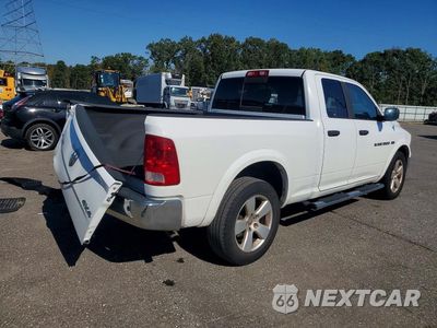 Trzecie zdjęcie samochodu z tyłu: 2012 DODGE RAM 1500 SLT VIN:1C6RD7GT6CS198605 - miniatura