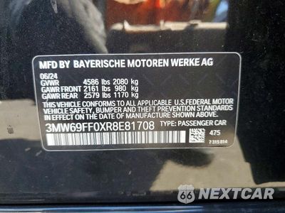 Zdjęcie 13 z 13 samochodu: 2024 BMW 330I VIN:3MW69FF0XR8E81708 - miniatura