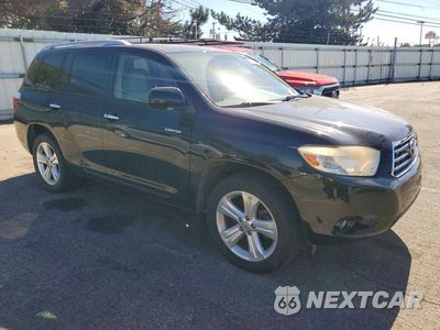 Czwarte zdjęcie samochodu z boku: 2008 TOYOTA HIGHLANDER LIMITED VIN:JTEES42A982109761 - miniatura