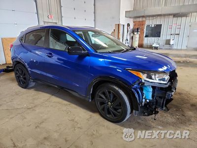 Czwarte zdjęcie samochodu z boku: 2021 HONDA HR-V SPORT VIN:3CZRU6H12MM718982 - miniatura