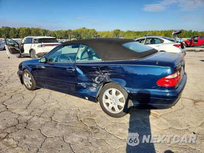 Drugie zdjęcie samochodu z przodu: 2003 MERCEDES-BENZ CLK 320 VIN:WDBLK65G63T140667 - miniatura