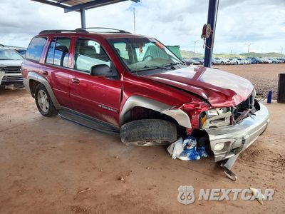 Czwarte zdjęcie samochodu z boku: 2002 CHEVROLET TRAILBLAZER VIN:1GNDT13S222341961 - miniatura