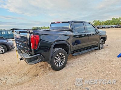 Trzecie zdjęcie samochodu z tyłu: 2021 GMC SIERRA K1500 AT4 VIN:3GTP9EEL7MG404032 - miniatura