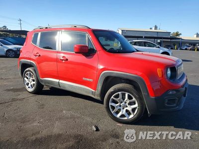 Czwarte zdjęcie samochodu z boku: 2015 JEEP RENEGADE LATITUDE VIN:ZACCJBBT2FPB45475 - miniatura