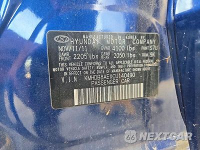 Zdjęcie 13 z 13 samochodu: 2012 HYUNDAI ELANTRA TOURING GLS VIN:KMHDB8AEXCU140490 - miniatura