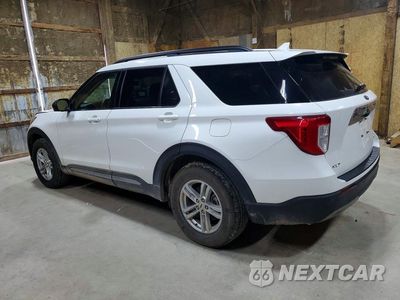 Drugie zdjęcie samochodu z przodu: 2020 FORD EXPLORER XLT VIN:1FMSK8DH0LGB64941 - miniatura