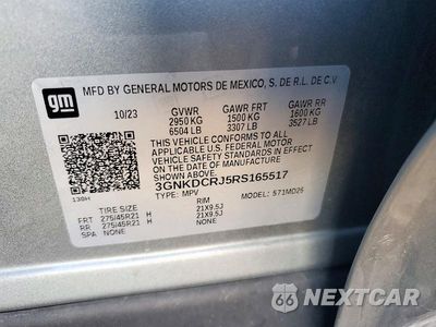 Zdjęcie 13 z 13 samochodu: 2024 CHEVROLET BLAZER RS VIN:3GNKDCRJ5RS165517 - miniatura