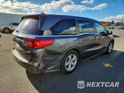 Trzecie zdjęcie samochodu z tyłu: 2019 HONDA ODYSSEY EXL VIN:5FNRL6H77KB009897 - miniatura