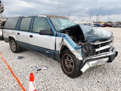Czwarte zdjęcie samochodu z boku: 1992 GMC SUBURBAN C1500 VIN:1GKEC16K2NJ703018 - miniatura
