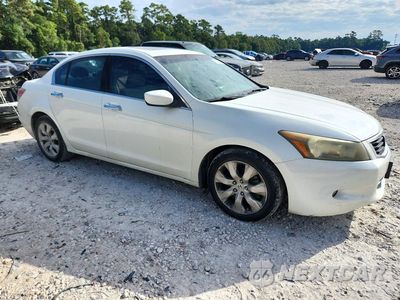 Czwarte zdjęcie samochodu z boku: 2008 HONDA ACCORD EX-L-V6 VIN:1HGCP36838A041866 - miniatura