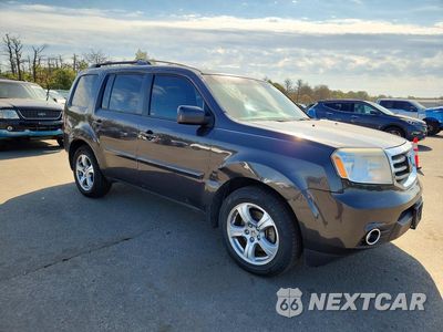Czwarte zdjęcie samochodu z boku: 2014 HONDA PILOT EXL VIN:5FNYF4H51EB032926 - miniatura