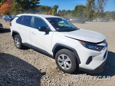 Czwarte zdjęcie samochodu z boku: 2022 TOYOTA RAV4 LE VIN:2T3F1RFV3NC257771 - miniatura