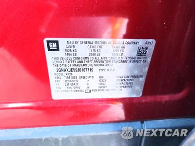 Zdjęcie 14 z 14 samochodu: 2018 CHEVROLET EQUINOX LT VIN:2GNAXJEV9J6107719 - miniatura