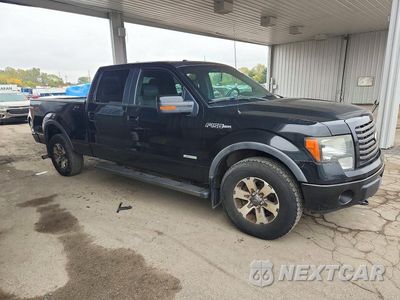 Czwarte zdjęcie samochodu z boku: 2012 FORD F150 SUPERCREW VIN:1FTFW1ET9CFA07404 - miniatura