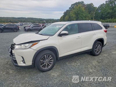2019 TOYOTA HIGHLANDER XLE 5TDKZRFH1KS553644 - główne zdjęcie licytacji z USA - miniatura