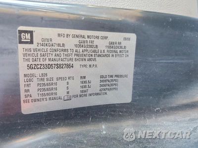 Zdjęcie 13 z 13 samochodu: 2007 SATURN VUE VIN:5GZCZ33D57S827864 - miniatura