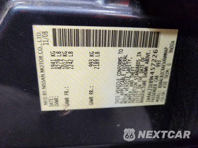 Zdjęcie 12 z 12 samochodu: 2009 NISSAN ALTIMA 2.5 VIN:1N4AL21E89N457226 - miniatura