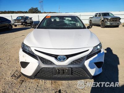 Piąte zdjęcie samochodu w środku: 2019 TOYOTA CAMRY HYBRID SE VIN:4T1B21HKXKU011495 - miniatura