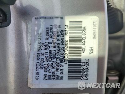 Zdjęcie 12 z 12 samochodu: 2003 TOYOTA CAMRY LE VIN:4T1BE32K73U694091 - miniatura