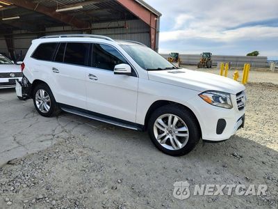 Czwarte zdjęcie samochodu z boku: 2017 MERCEDES-BENZ GLS 450 4MATIC VIN:4JGDF6EE7HA921138 - miniatura