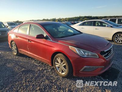 Czwarte zdjęcie samochodu z boku: 2015 HYUNDAI SONATA SE VIN:5NPE24AF4FH136623 - miniatura
