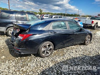 Trzecie zdjęcie samochodu z tyłu: 2021 HYUNDAI ELANTRA LIMITED VIN:KMHLP4AG5MU162132 - miniatura