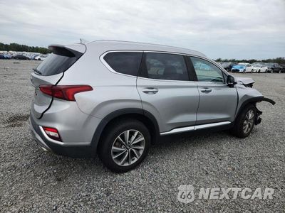 Trzecie zdjęcie samochodu z tyłu: 2020 HYUNDAI SANTA FE SEL VIN:5NMS3CAD6LH253685 - miniatura