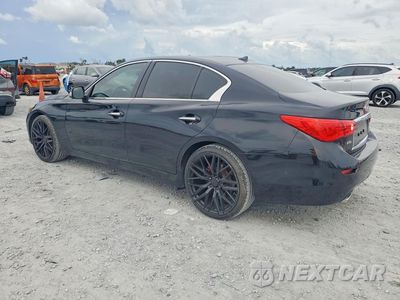 Drugie zdjęcie samochodu z przodu: 2017 INFINITI Q50 BASE VIN:JN1CV7AR9HM682128 - miniatura
