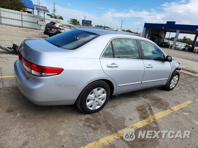 Trzecie zdjęcie samochodu z tyłu: 2003 HONDA ACCORD LX VIN:1HGCM56483A028007 - miniatura