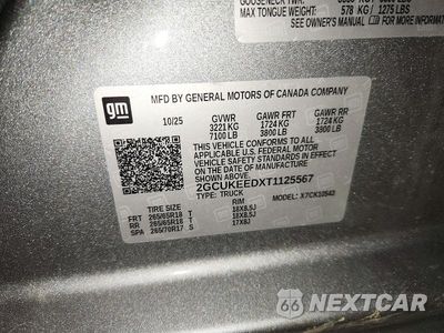 Zdjęcie 12 z 12 samochodu: 2026 CHEVROLET SILVERADO K1500 RST VIN:2GCUKEEDXT1125567 - miniatura
