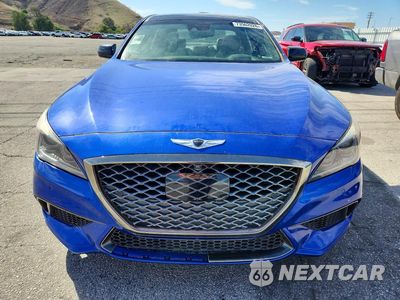 Piąte zdjęcie samochodu w środku: 2020 GENESIS G80 3.3T SPORT VIN:KMTFN4JBXLU329693 - miniatura