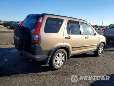 Trzecie zdjęcie samochodu z tyłu: 2006 HONDA CR-V EX VIN:SHSRD78896U407008 - miniatura
