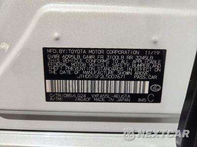 Zdjęcie 13 z 13 samochodu: 2020 LEXUS LS 500 BASE VIN:JTHD51GF2L5007671 - miniatura