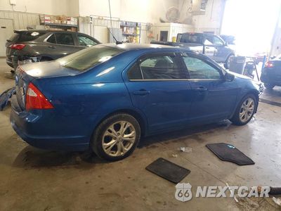 Trzecie zdjęcie samochodu z tyłu: 2012 FORD FUSION SE VIN:3FAHP0HAXCR377263 - miniatura
