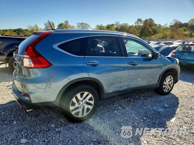 Trzecie zdjęcie samochodu z tyłu: 2015 HONDA CR-V EXL VIN:5J6RM4H7XFL108082 - miniatura