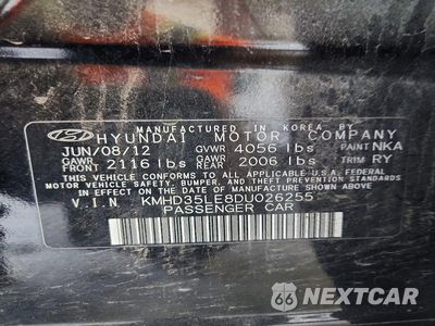 Zdjęcie 12 z 12 samochodu: 2013 HYUNDAI ELANTRA GT BASE VIN:KMHD35LE8DU026255 - miniatura