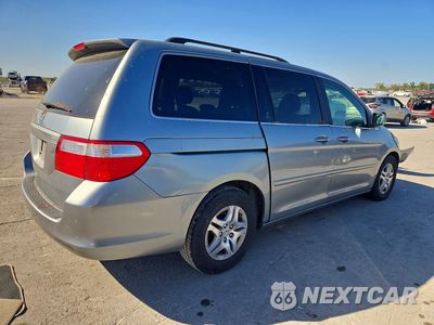 Trzecie zdjęcie samochodu z tyłu: 2007 HONDA ODYSSEY EXL VIN:5FNRL38777B086601 - miniatura
