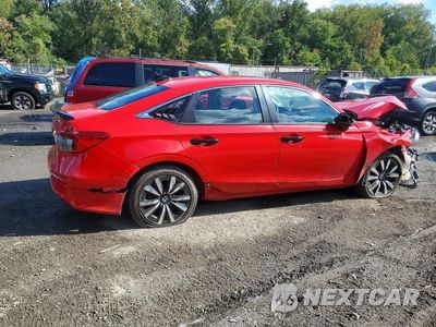 Trzecie zdjęcie samochodu z tyłu: 2022 HONDA CIVIC EX VIN:2HGFE1F72NH325727 - miniatura