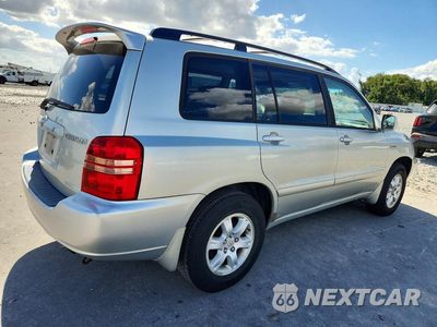 Trzecie zdjęcie samochodu z tyłu: 2003 TOYOTA HIGHLANDER LIMITED VIN:JTEGF21AX30090970 - miniatura