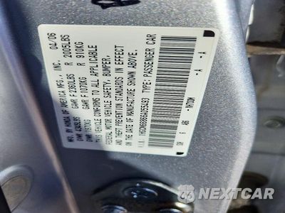 Zdjęcie 12 z 12 samochodu: 2006 HONDA ACCORD EX VIN:1HGCM66866A055493 - miniatura